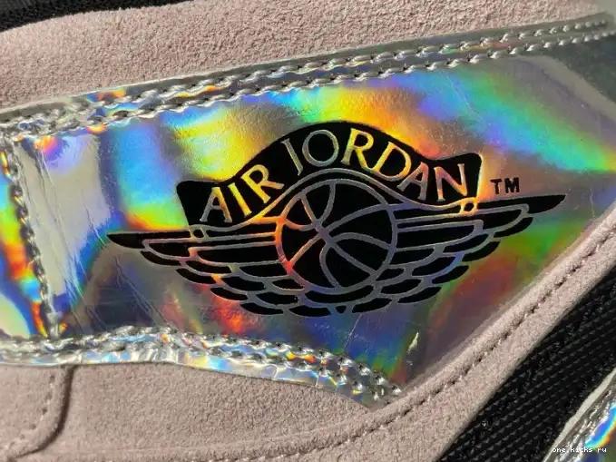 Rep Onekick Mid Powder 1 Air Jordan BQ6472-602 Dirty Iridescent (W) 0429
